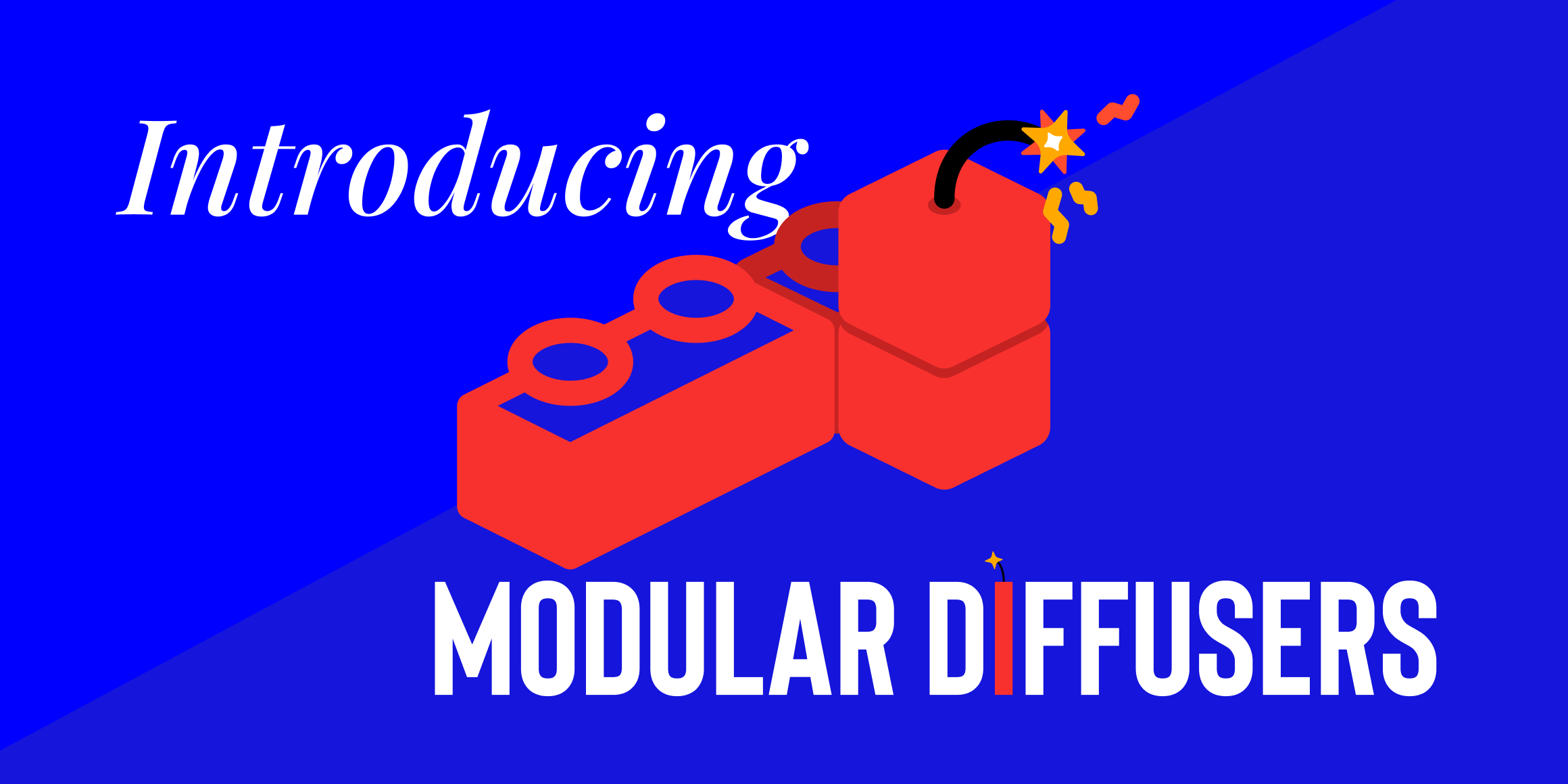 Introducing Modular Diffusers - Composable Building Blocks for Diffusion Pipelines カバー画像