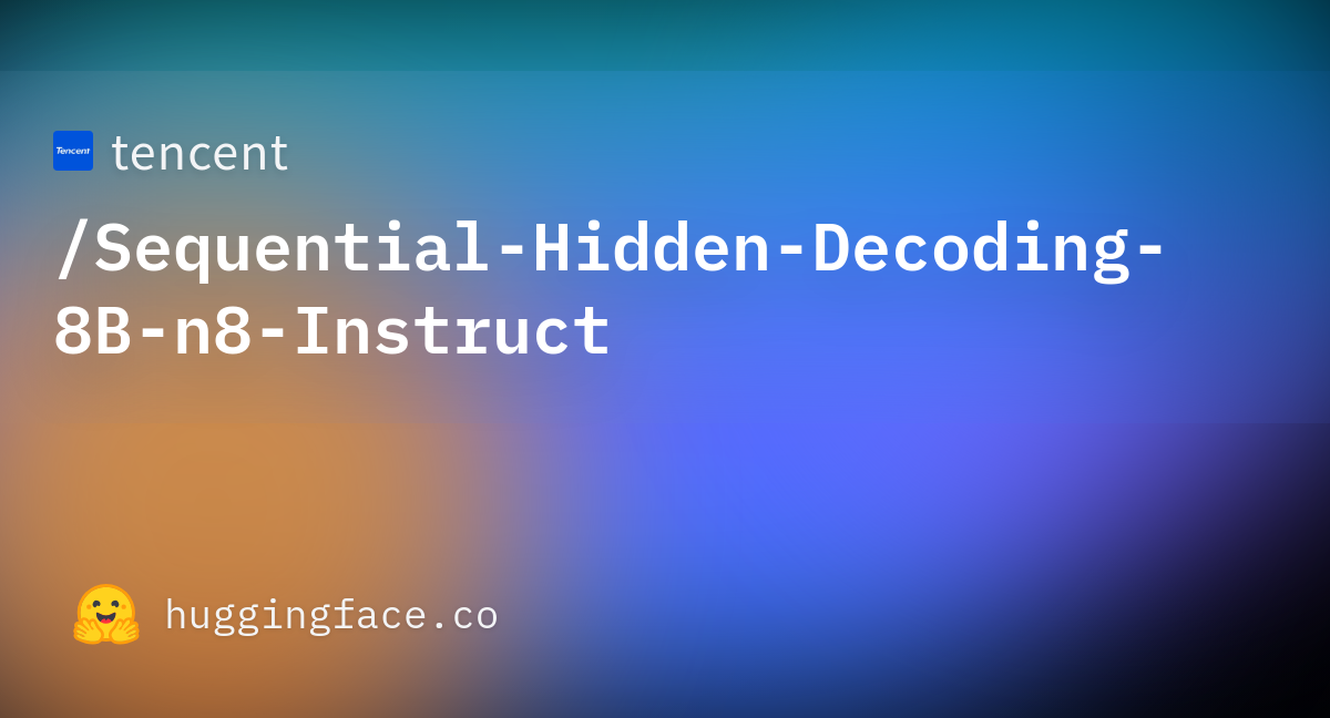 Sequential-Hidden-Decoding-8B-n8-Instruct カバー画像
