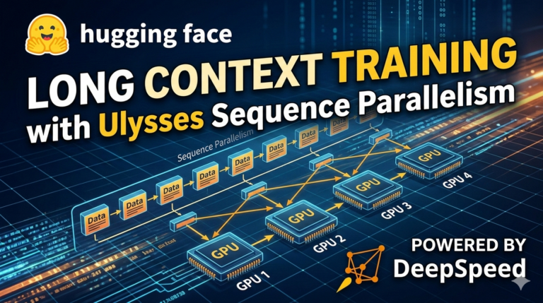 Ulysses Sequence Parallelism: Training with Million-Token Contexts カバー画像