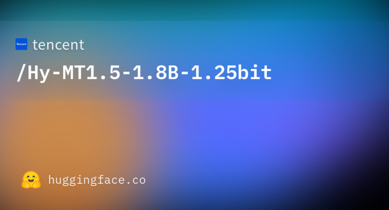 Hy-MT1.5-1.8B-1.25bit カバー画像