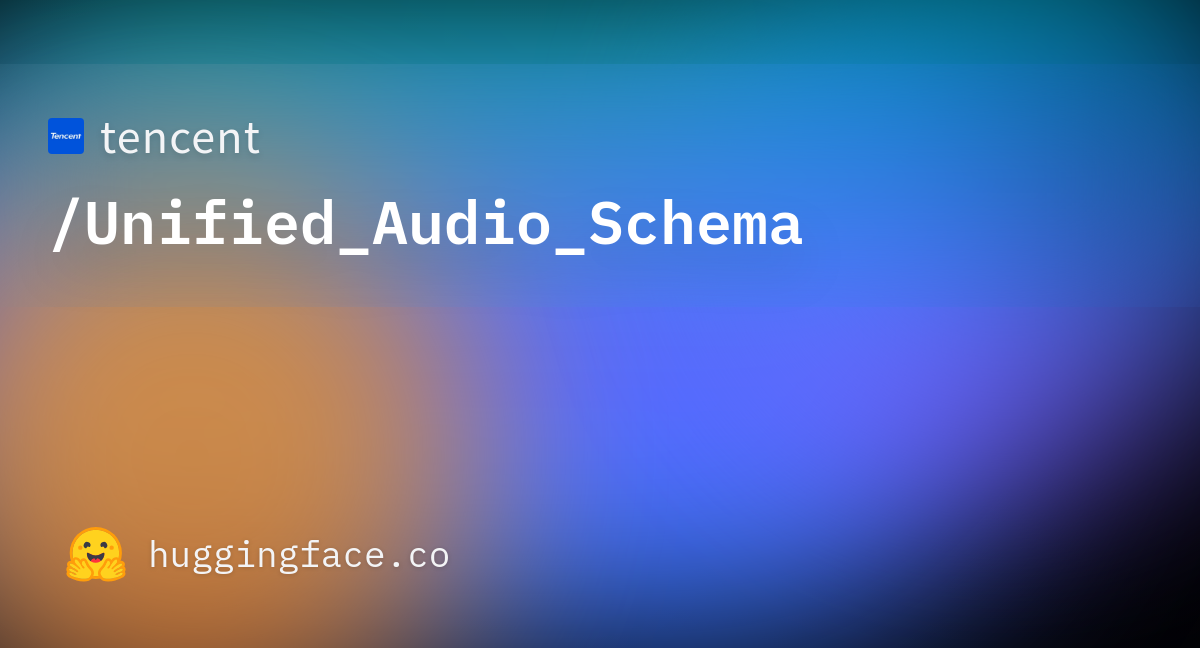 Unified_Audio_Schema カバー画像