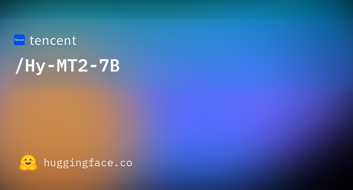 Hy-MT2-7B カバー画像