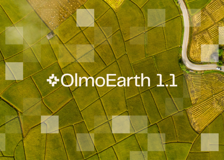 OlmoEarth v1.1: A more efficient family of models カバー画像
