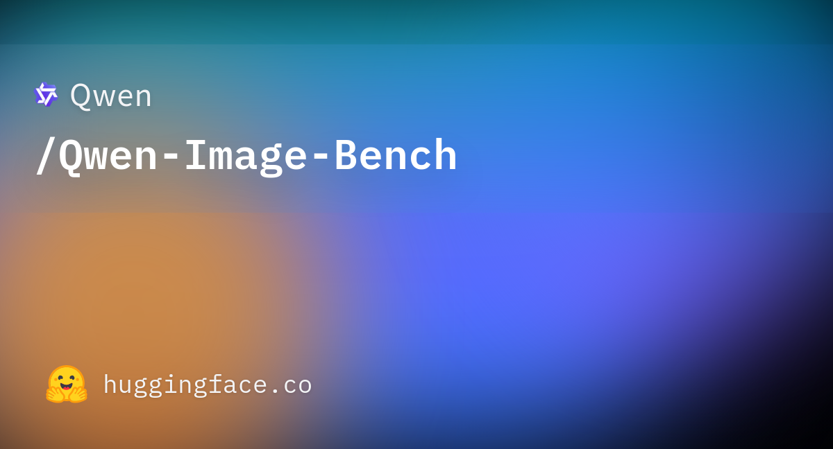 Qwen-Image-Bench カバー画像