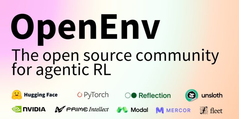 The Open Source Community is backing OpenEnv for Agentic RL カバー画像