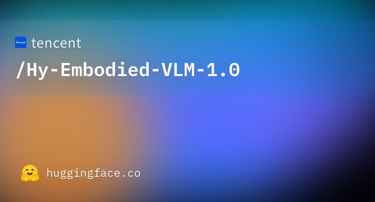 Hy-Embodied-VLM-1.0 カバー画像
