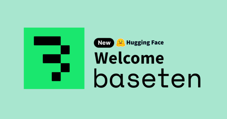 Baseten on Hugging Face Inference Providers 🔥 カバー画像