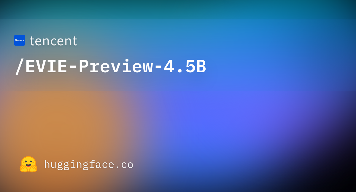 EVIE-Preview-4.5B カバー画像